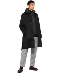 Agnona Black Cashmere Coat