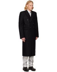 VTMNTS Black Double Breasted Coat