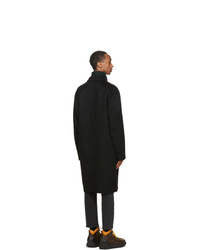 Acne Studios Black Double Faced Wool Coat