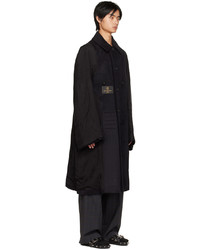 Balenciaga Black Inside Out Coat