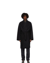 Lemaire Black Kimono Coat