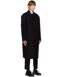 Solid Homme Black Minimal Coat