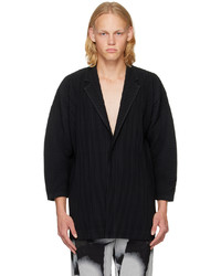 Homme Plissé Issey Miyake Black Monthly Color October Coat