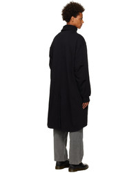 Les Tien Black Oversized Coat
