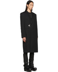 Givenchy Black Padlock Coat