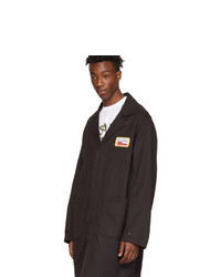 VISVIM Black Peerless Service Coat