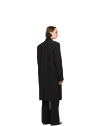 Recto Black Tailored Coat