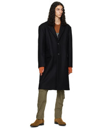 Helmut Lang Black Tailored Coat