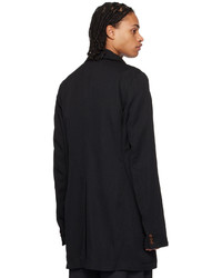 Black Comme Des Garçons Black Tailored Coat