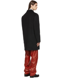1017 Alyx 9Sm Black Wool Classic Formal Coat