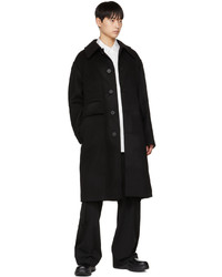 Wooyoungmi Black Wool Coat