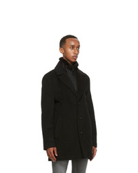 Mackage Black Wool Dillon Coat