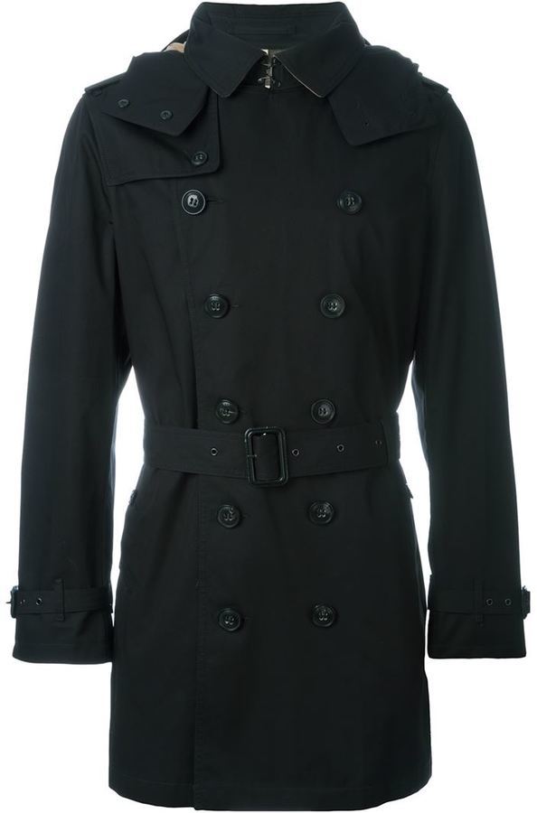 Burberry Double Breasted Coat, $1,067 | farfetch.com | Lookastic