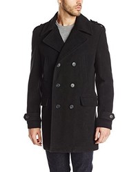 Calvin Klein Moody Black Overcoat