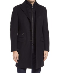 Corneliani Classic Fit Wool Overcoat