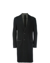Forme D'expression Collarless Duster Coat Black