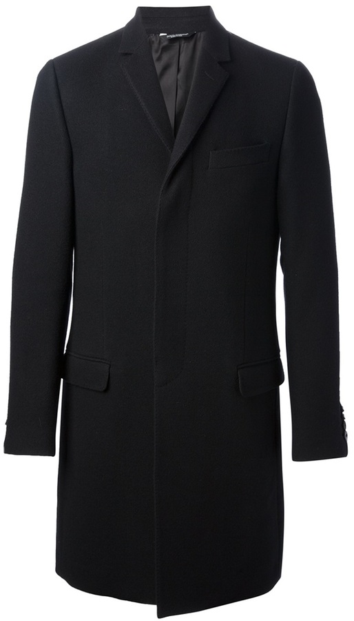 Dolce & Gabbana Long Coat, $2,275 | farfetch.com | Lookastic