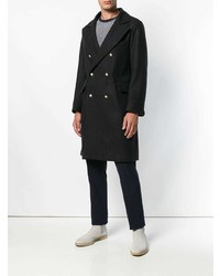 Fortela Double Breasted Buttoned Coat