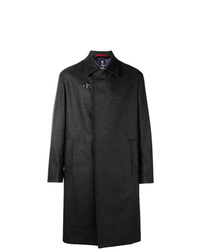 Fay Double Breasted Fitted Coat