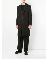 Yohji Yamamoto Elongated Buttoned Up Jacket