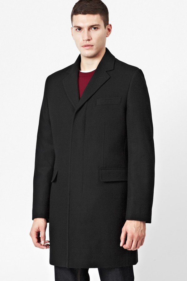 French Connection Three Quarter Overcoat, $348 | French Connection ...
