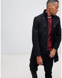ONLY & SONS Funnel Neck Overcoat