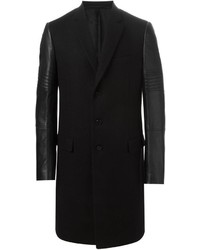 Givenchy Biker Sleeves Overcoat
