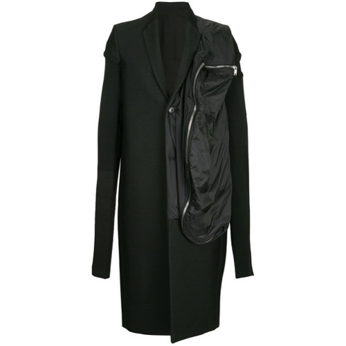 Rick Owens Glitter Moreau Woven Coat, $2,545 | farfetch.com 