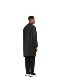 Kenzo Grey Wool Core Coat