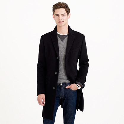 J.Crew Ludlow Topcoat In Wool Cashmere, $450 | J.Crew | Lookastic