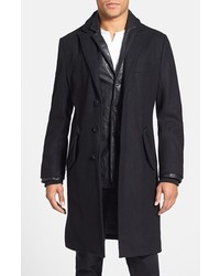 Rogue Melton Wool Blend Trench Coat