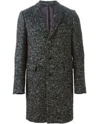 Paul Smith Ps Boucl Single Breasted Coat