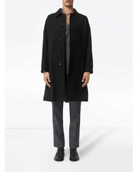 Burberry Reversible Wool Cashmere And Cotton Car Coat