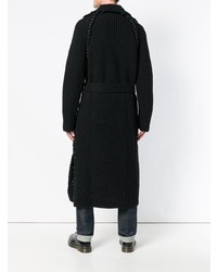 Yohji Yamamoto Ribbed Cardi Coat