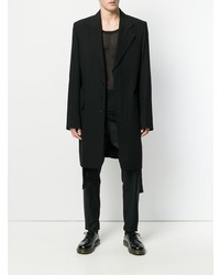 Ann Demeulemeester Blanche Single Breasted Coat