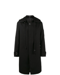 Lanvin Single Breasted Hooded Coat