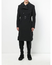 Y-3 Slim Fit Double Breasted Coat