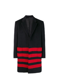 Calvin Klein 205W39nyc Stripe Detail Single Breasted Coat