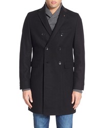 Ben Sherman Tailored Double Breasted Overcoat
