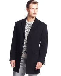 Calvin Klein X Fit Mellior Extra Slim Fit Overcoat