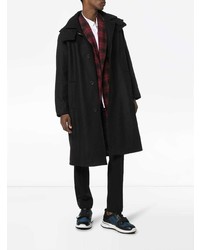 Lou Dalton X Gloverall Hooded Cashmere And Wool Duffle Coat