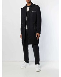 Les Hommes Zipped Formal Coat