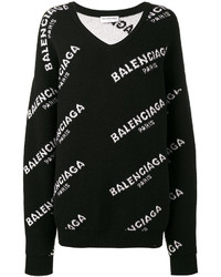 Balenciaga All Over Sweater