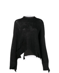 Maison Flaneur Distressed Knitted Sweater