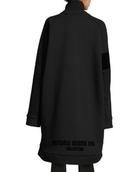 Fenty Puma By Rihanna Oversized Zip Neck Pullover Black