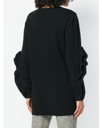 RED Valentino Frayed Knit Sweater