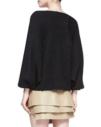 Helmut Lang Mixed Knit Oversize Pullover