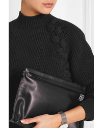 Victoria Beckham Oversized Chunky Knit Cotton Blend Sweater