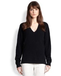 Vince Oversized Ribbed Cashmere Sweater