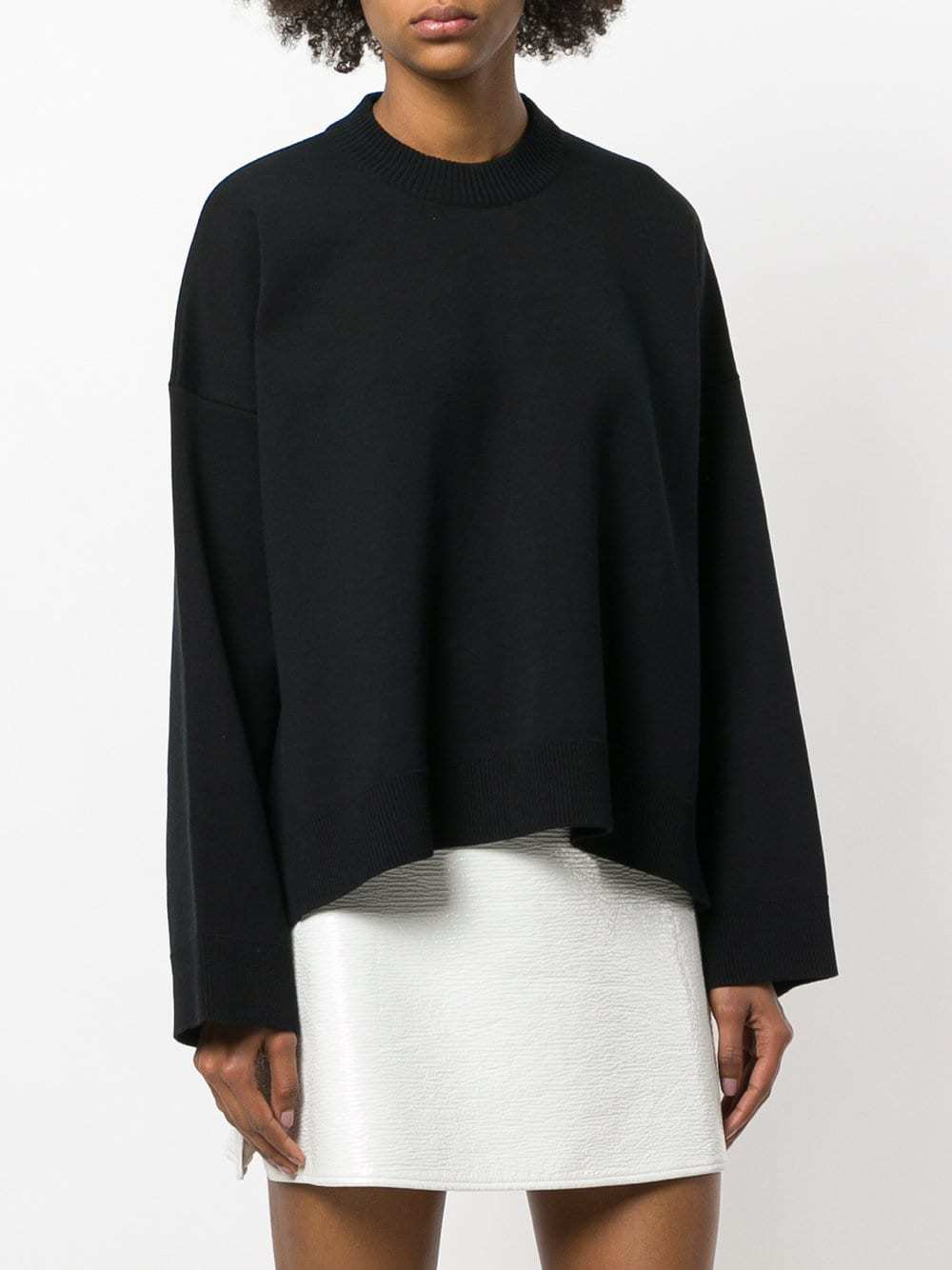 Paco Rabanne Oversized Zip Jumper, $431 | farfetch.com | Lookastic.com